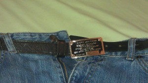 The belt